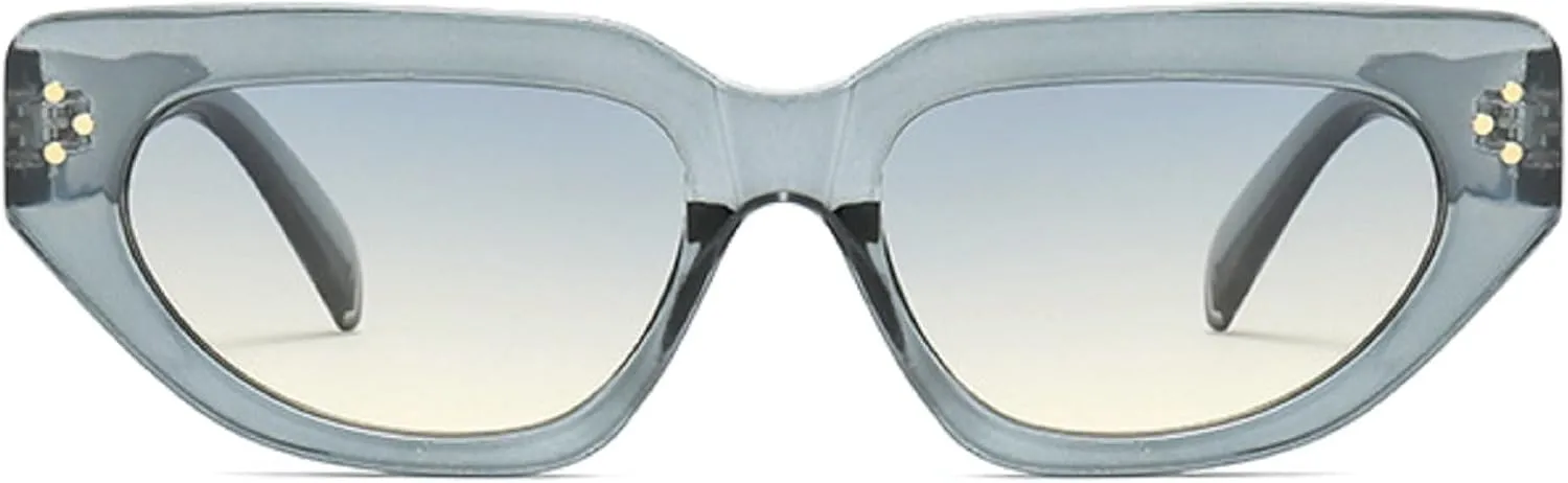 Vintage Cat Eye Sunglasses for Women Fashion Retro Gradient Sun Glasses Ladies Shades Eyewear Women Goggles