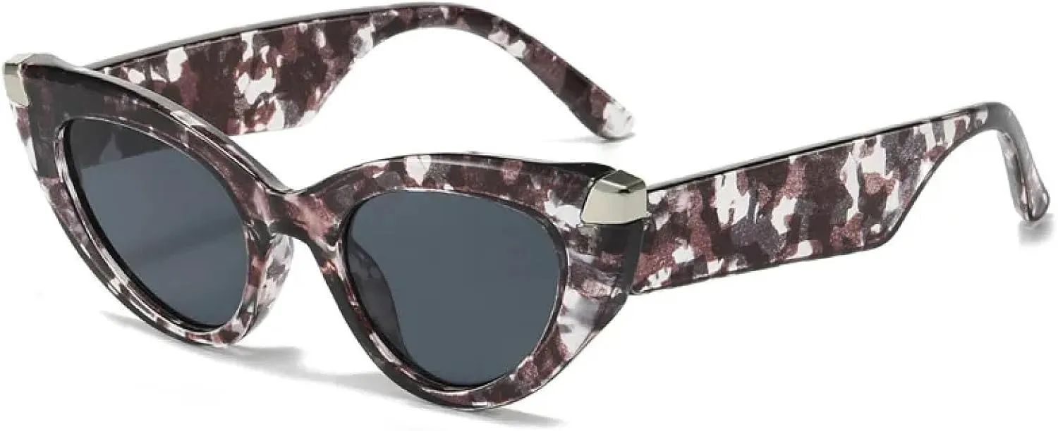 Vintage Cat Eye Sunglasses Men Women Gradient Shades
