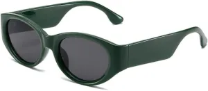Vintage Cat Eye Sunglasses Women Fashion Candy Colors UV400 Shades Female Punk Thick Frame Eyewear Men