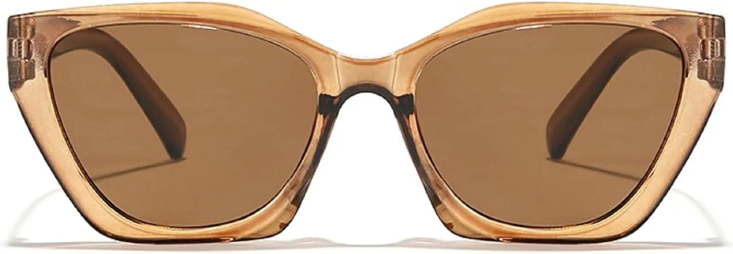 Vintage Cat Eye Sunglasses Women Square Sun Glasses Female Retro Shades Fashion Ladies UV Protection Sunglasses