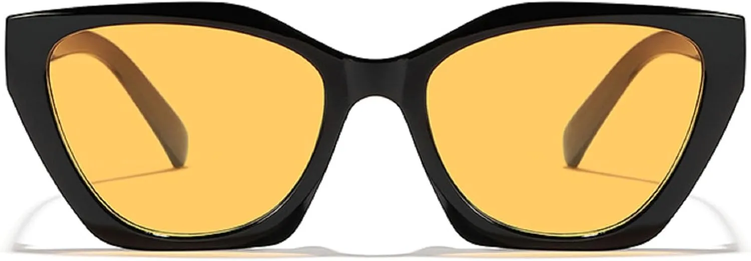 Vintage Cat Eye Sunglasses Women Square Sun Glasses Female Retro Shades Fashion Ladies UV Protection Sunglasses