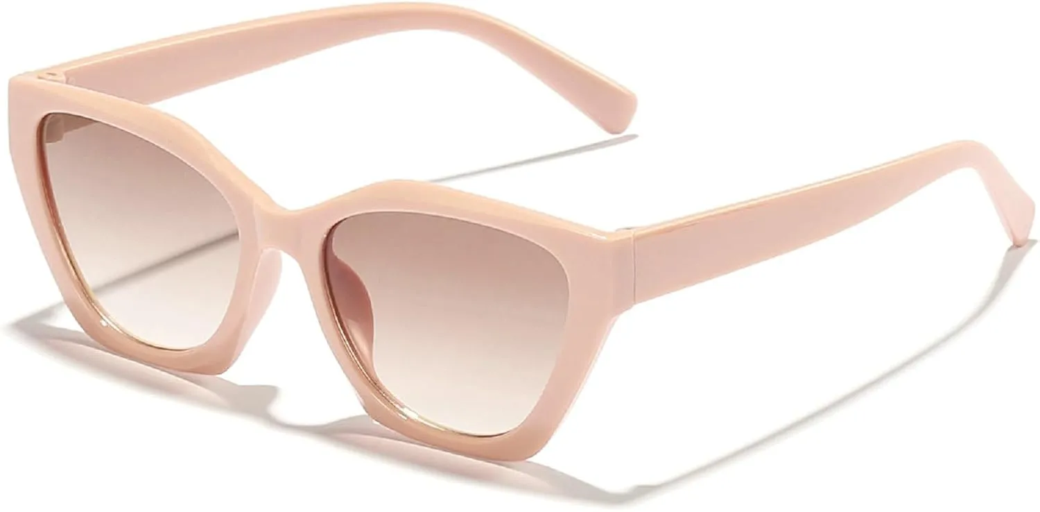 Vintage Cat Eye Sunglasses Women Square Sun Glasses Female Retro Shades Fashion Ladies UV Protection Sunglasses