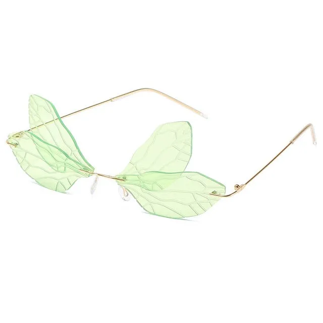 Vintage Dragonfly Steampunk Sunglasses