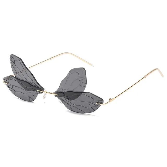 Vintage Dragonfly Steampunk Sunglasses