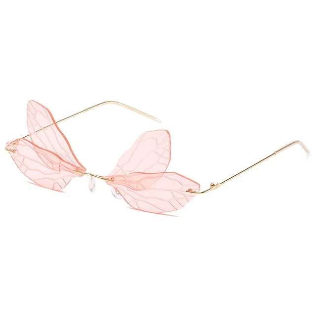 Vintage Dragonfly Steampunk Sunglasses