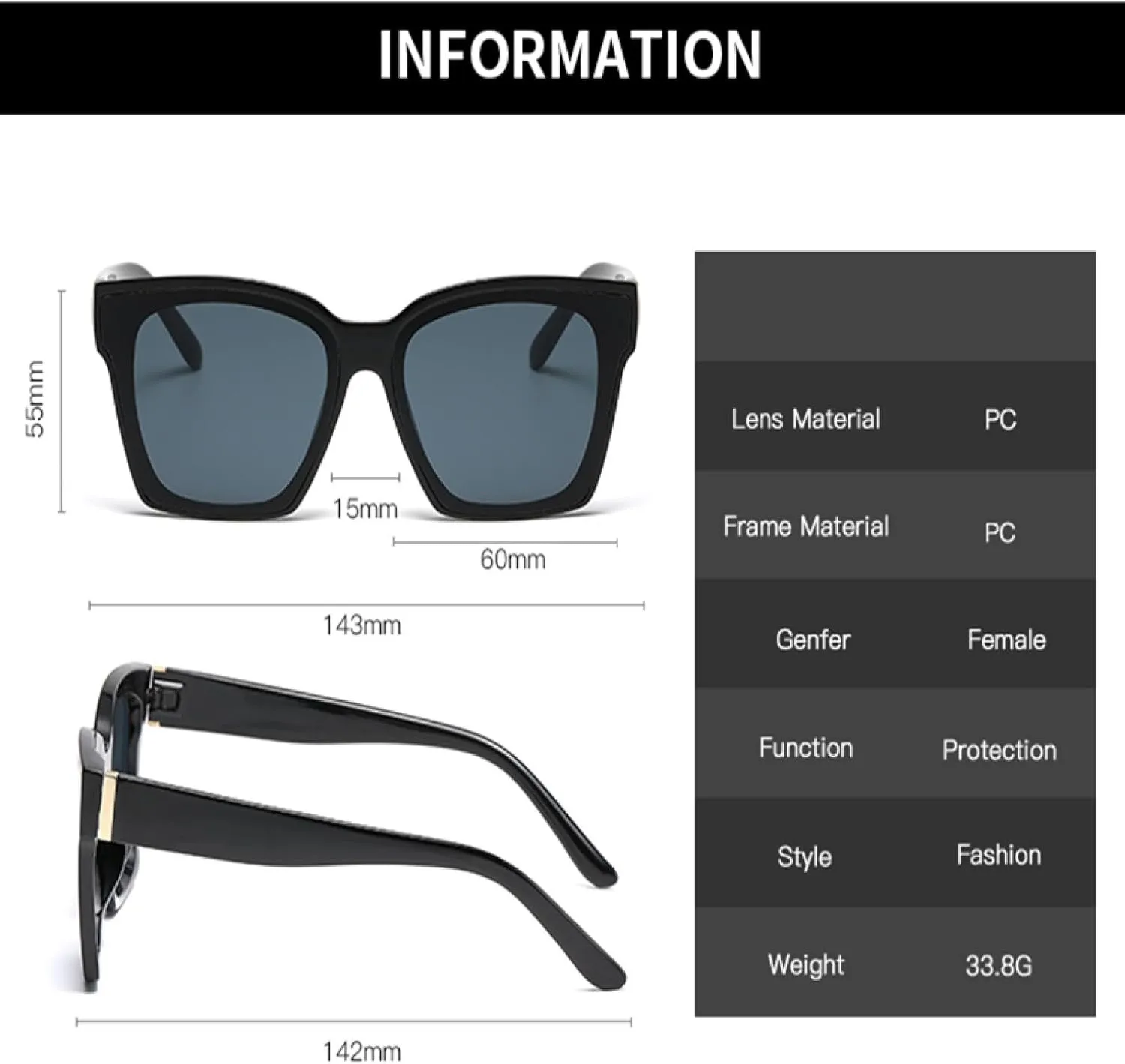 Vintage Oversize Sunglasses Women Retro Gradient Eyewear Men Fashion Glasses Shades Uv400