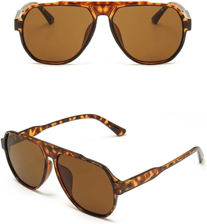 Vintage Oversized Sunglasses Women Big Frames Sun Glasses Female Shades Goggle UV400 Eyewear