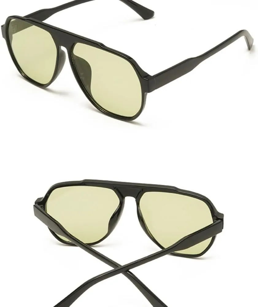 Vintage Oversized Sunglasses Women Big Frames Sun Glasses Female Shades Goggle UV400 Eyewear