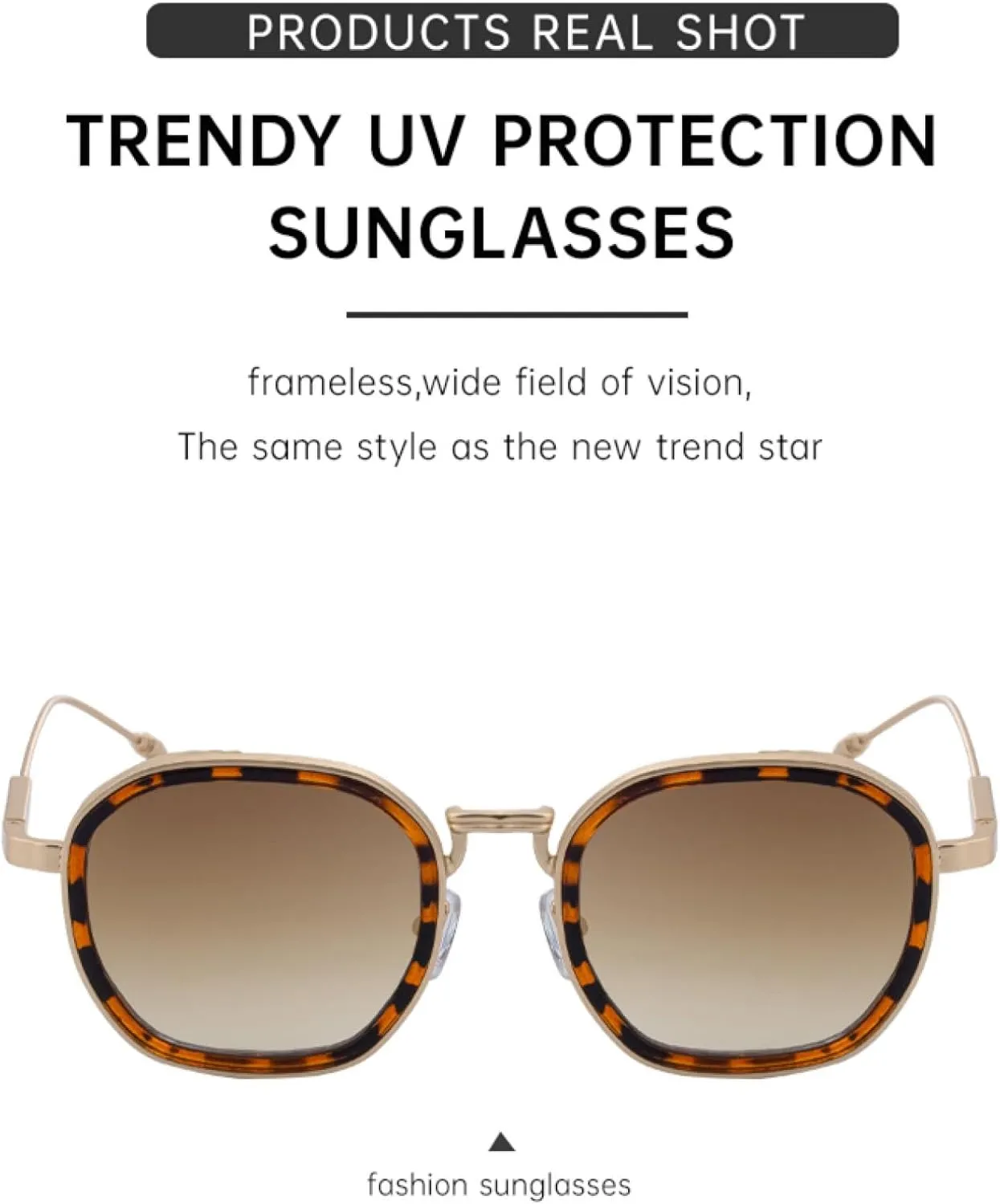 Vintage Punk Sunglasses for Men Luxury Steampunk Polygon Metal Frame Classic