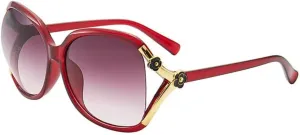 Vintage Round Frame Sunglasses Gradient Colorful Trendy Fashion Women Female Eyewear Luxury Shades for Ladies