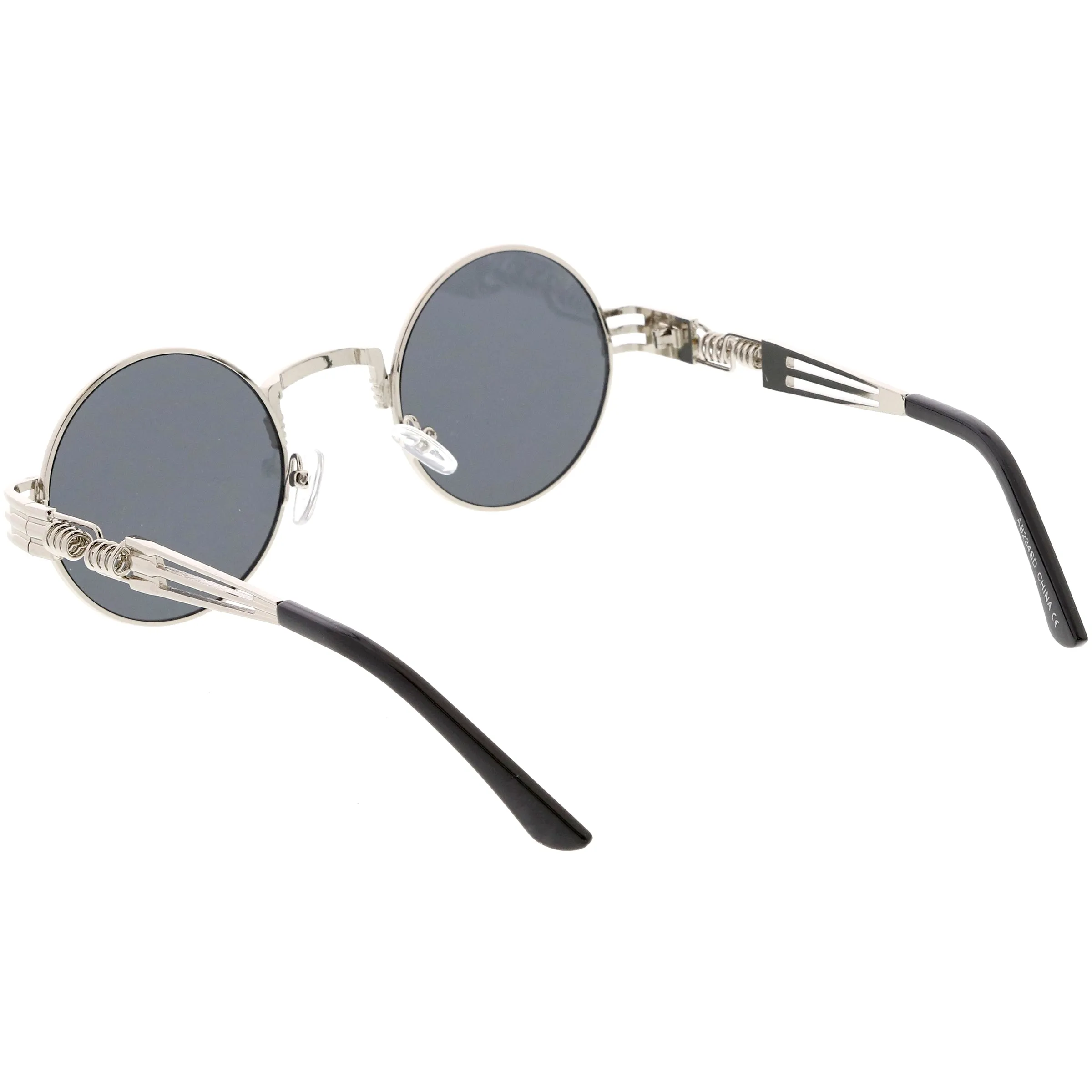 Vintage Steampunk Inspired Metal Oval Sunglasses C667