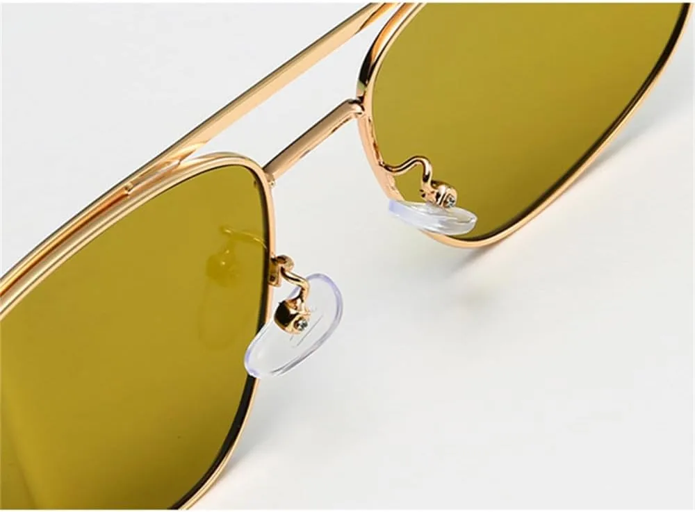 Vintage Sunglasses Women Small Metal Frame Cat Eye Women's Sunglasses Alloy Sun Shade For Men