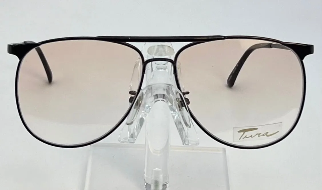 VINTAGE TURA FRAMES-Mod. 278-NEW/OLD STOCK-1970’s Era Double Bridge Look-Japan