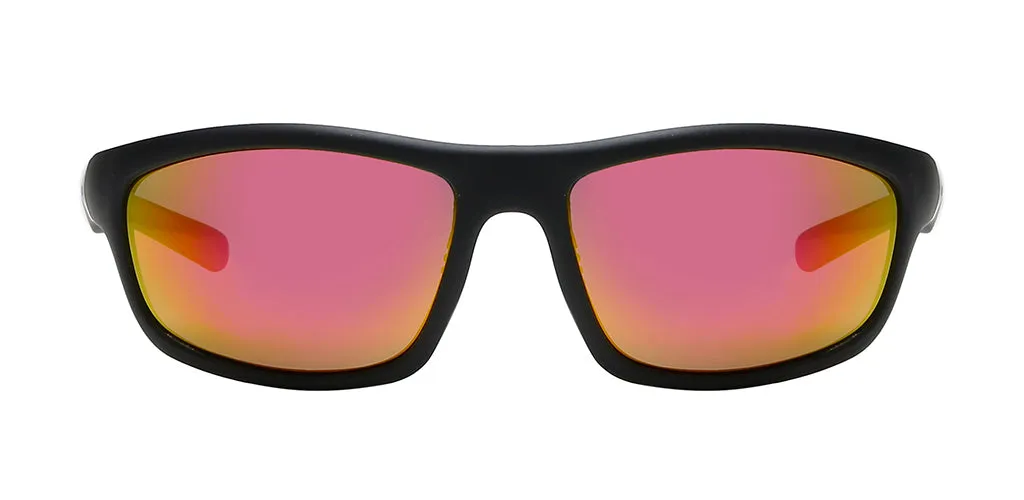 Vulcan Magenta Mirror Sport Sunglasses