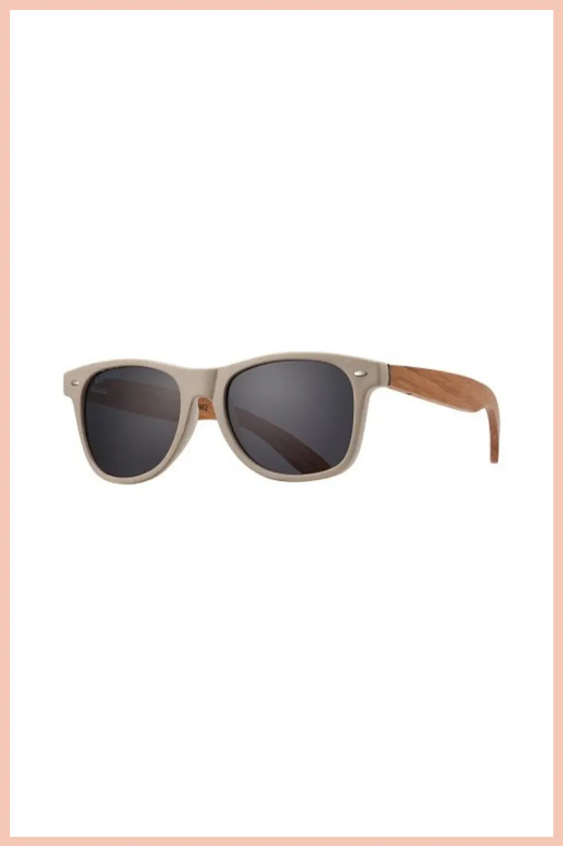 Wheat Sunnies | Natural Wood | Polarized Lens