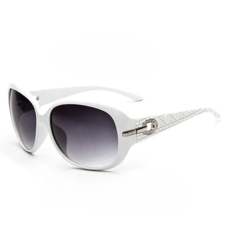 Wholesale Elegant Women's Large Frame PC Sunglasses