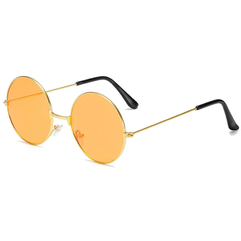 Wholesale Zhendianzhibao Retro Round PC Sunglasses
