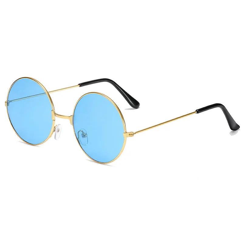 Wholesale Zhendianzhibao Retro Round PC Sunglasses