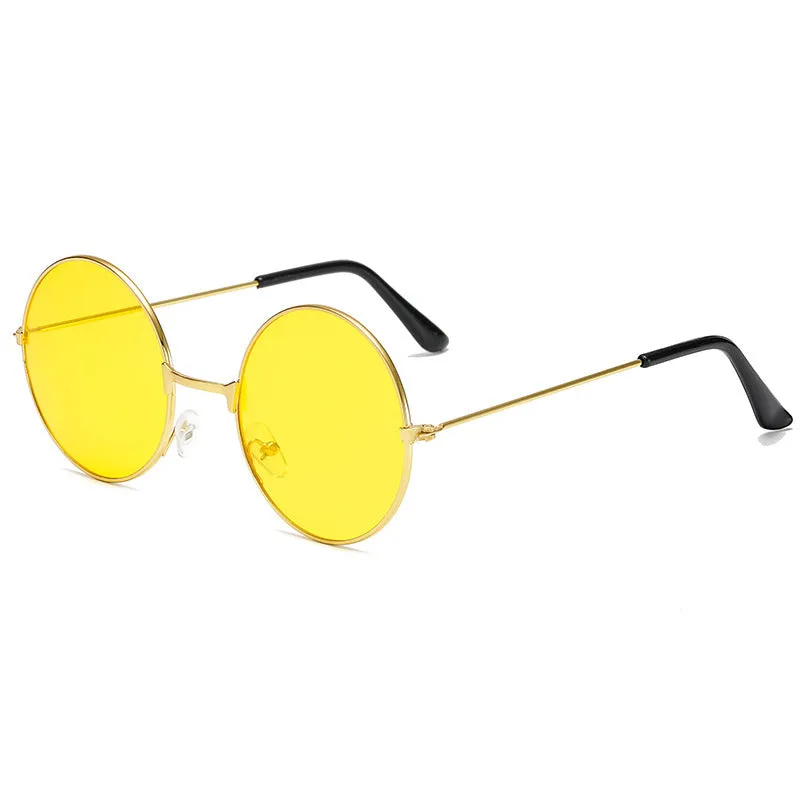 Wholesale Zhendianzhibao Retro Round PC Sunglasses