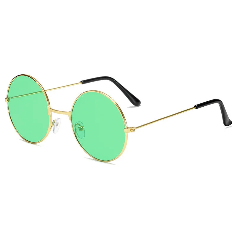 Wholesale Zhendianzhibao Retro Round PC Sunglasses