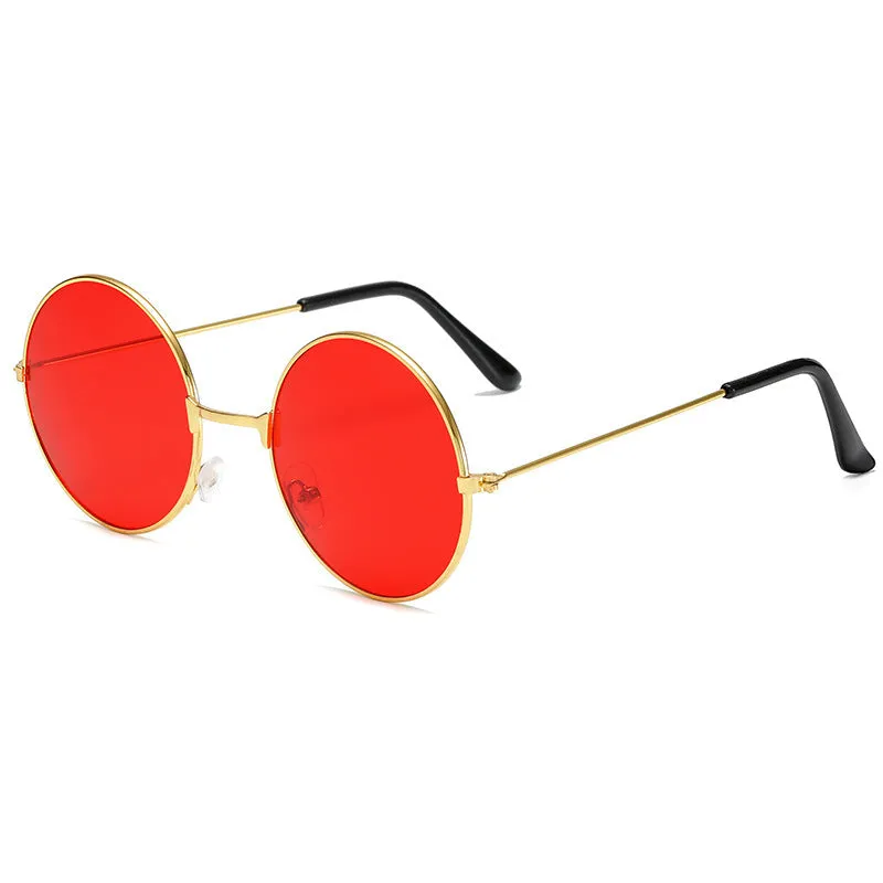Wholesale Zhendianzhibao Retro Round PC Sunglasses