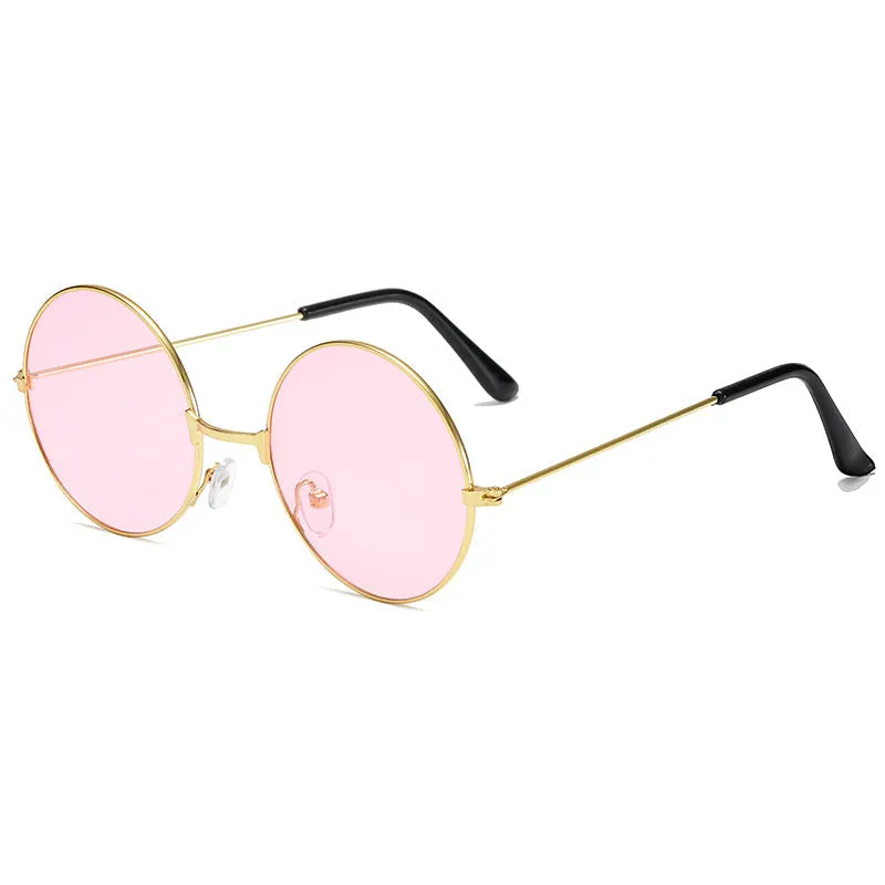 Wholesale Zhendianzhibao Retro Round PC Sunglasses