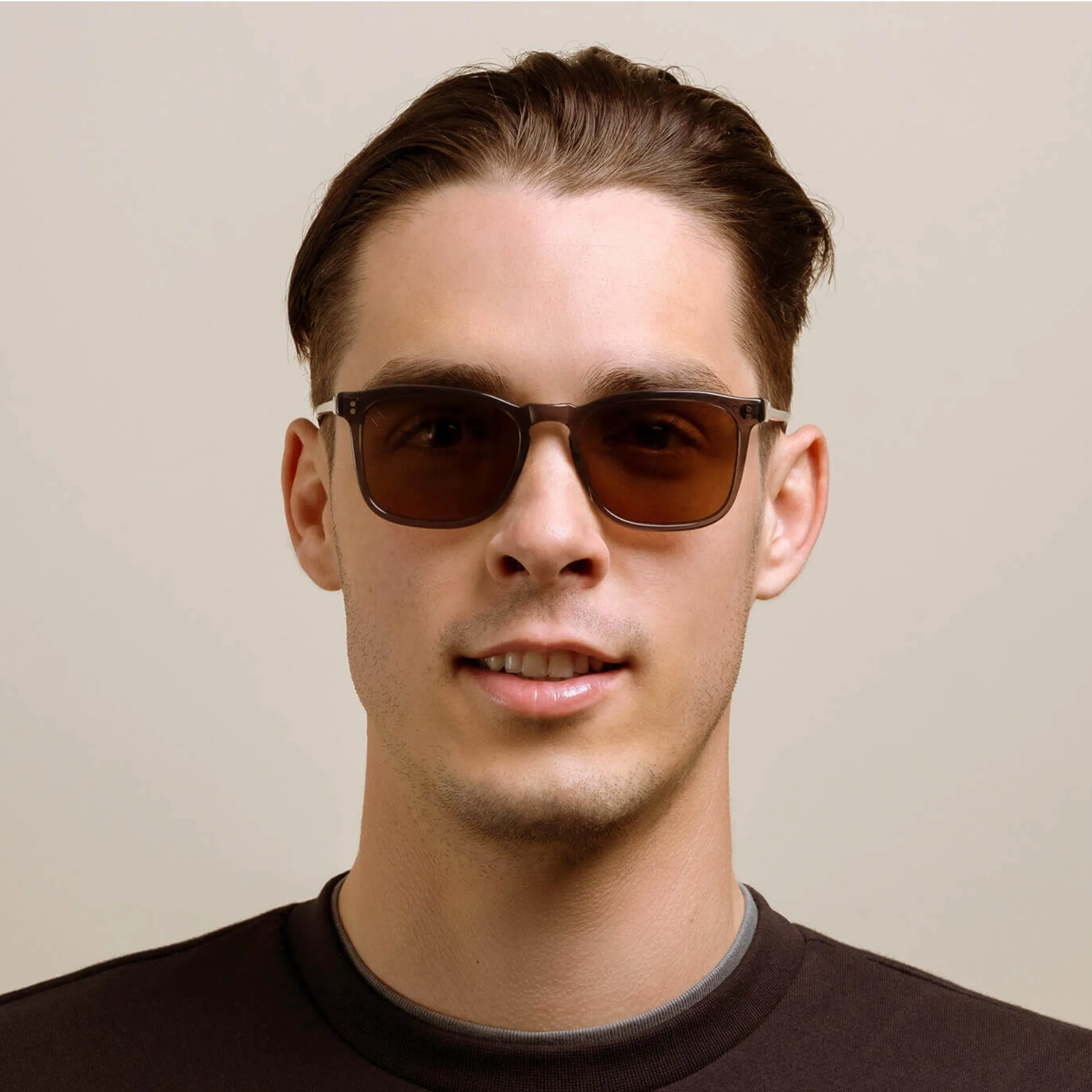 Wiley Polarized Sunglasses (Slate Crystal   Vibrant Brown)