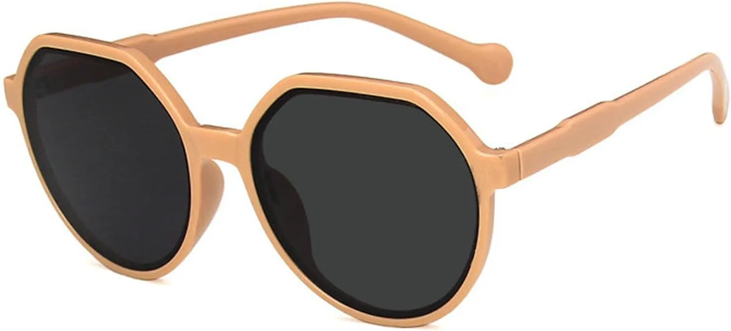 willochra Vintage Round Sunglasses Women Classic Black Outdoor Shades Sun Glasses Female Trendy Designer Eyewear UV400 Shades