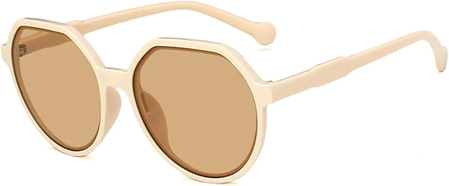willochra Vintage Round Sunglasses Women Classic Black Outdoor Shades Sun Glasses Female Trendy Designer Eyewear UV400 Shades