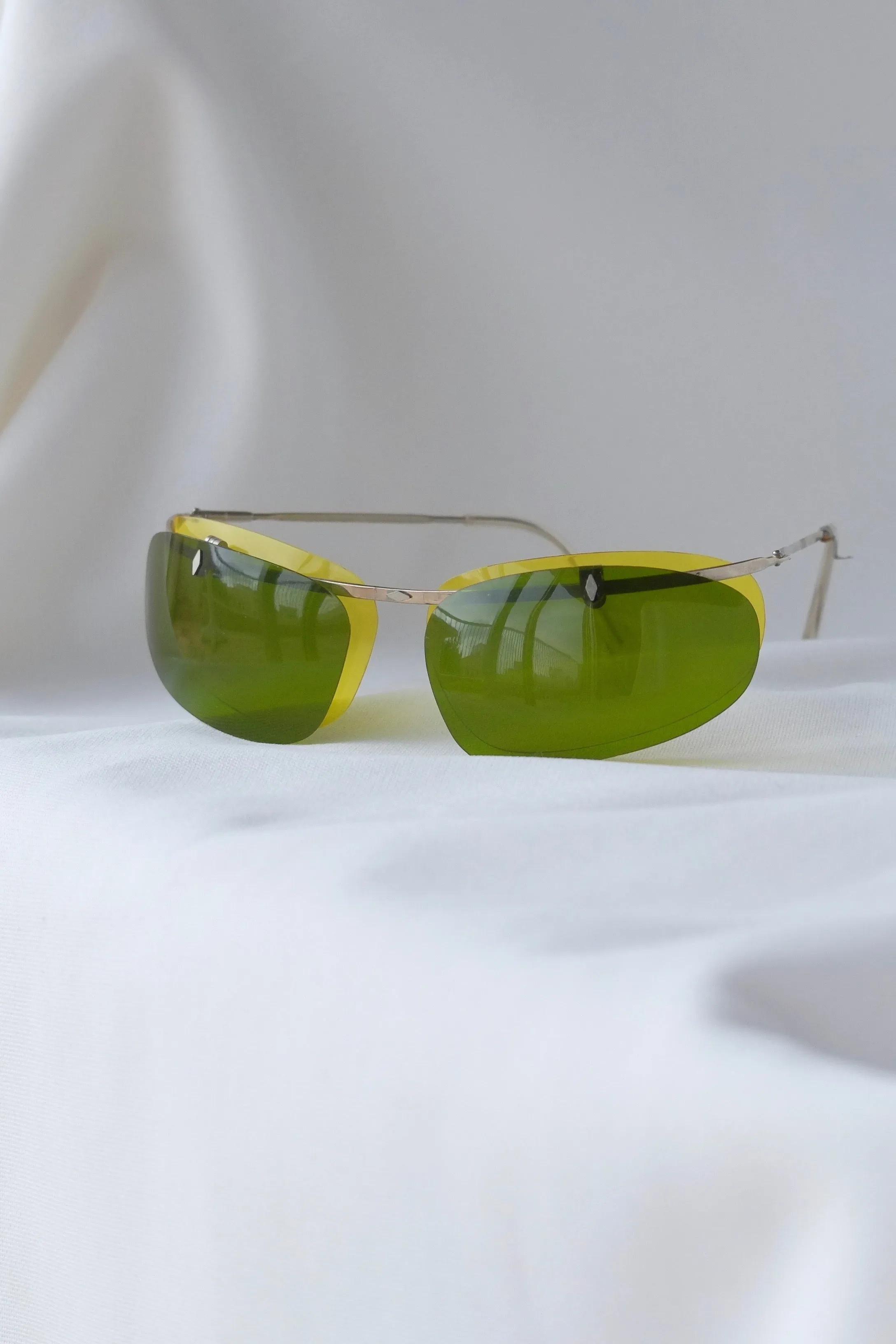 WINKLER Vintage 60's Flip-up Sunglasses