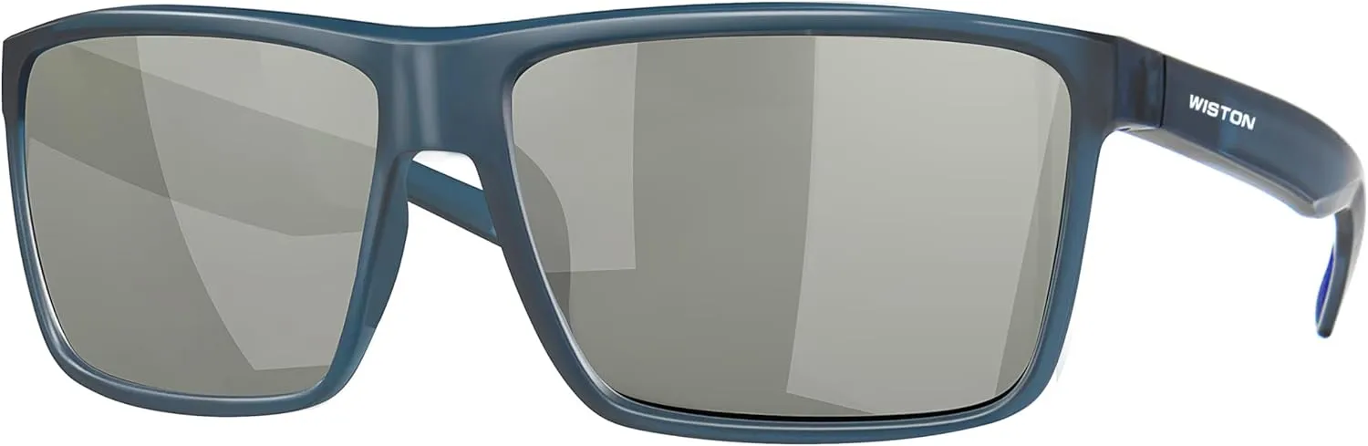 WISTON Polarized Sunglasses for Men Women Large Rectangular Classic UV400 Protection Driving Fishing Shades Sun Glasses