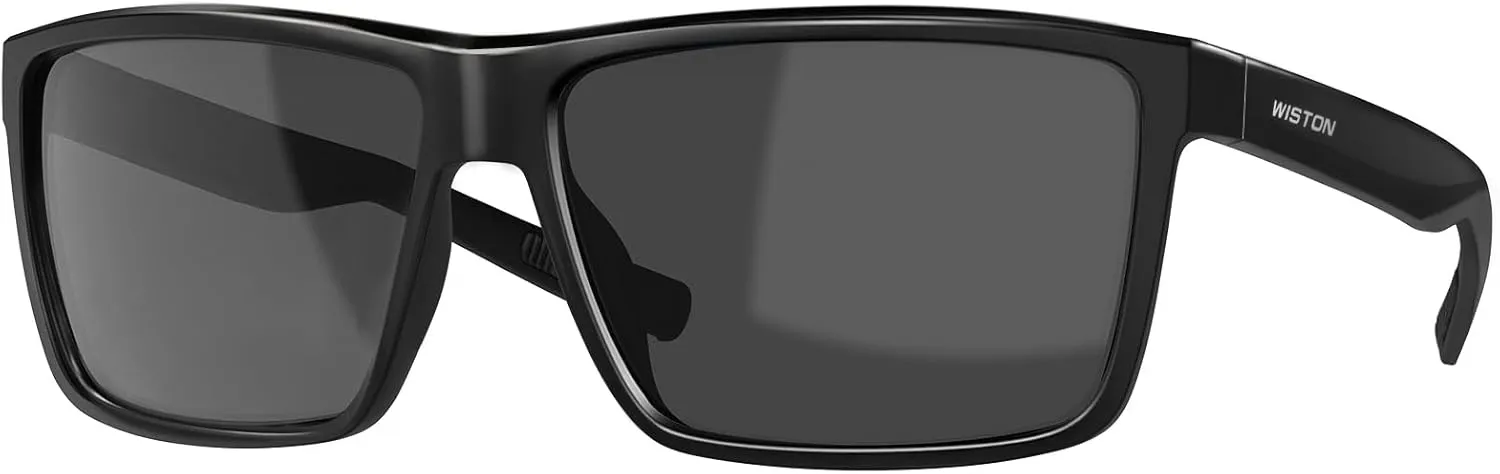 WISTON Polarized Sunglasses for Men Women Large Rectangular Classic UV400 Protection Driving Fishing Shades Sun Glasses