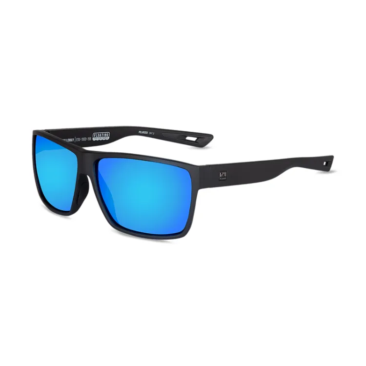 Wollumbin Australia Mulloway Universal Sunglasses - Black/Blue