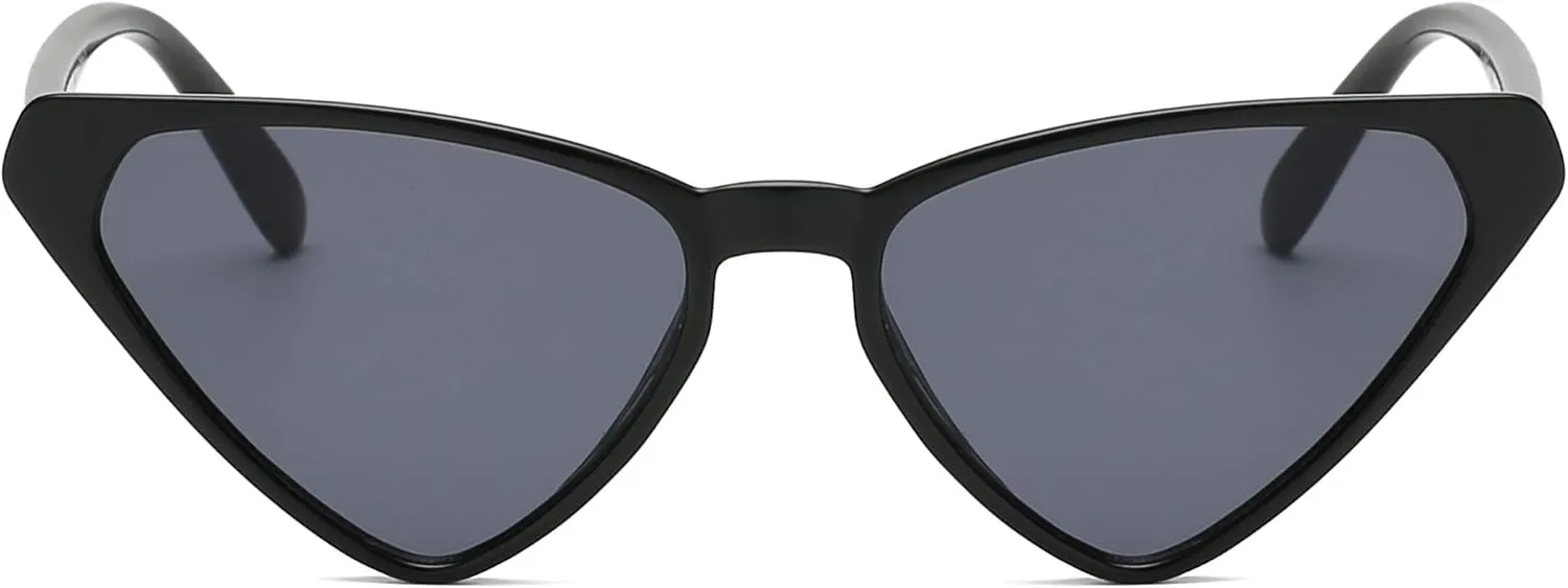 Women Retro High Pointed Vintage Fashion Cat Eye Sunglasses