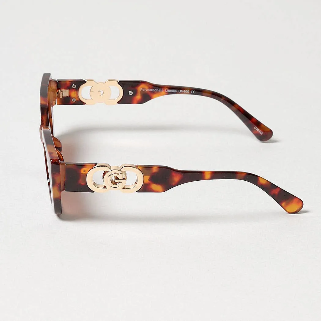Women's Bold Cat Eye Frame Sunglasses