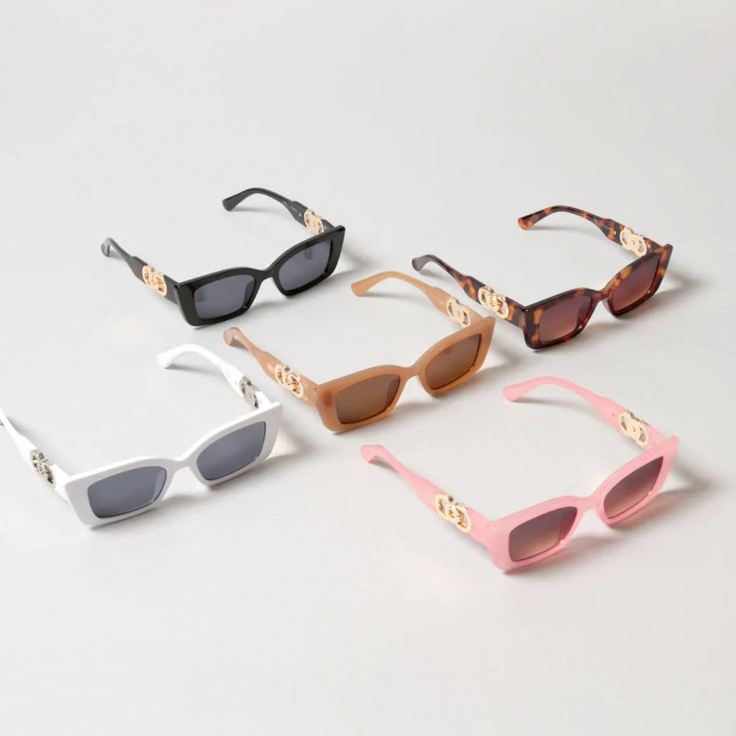 Women's Bold Cat Eye Frame Sunglasses