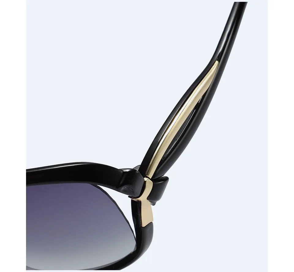 Women's Butterfly Style Polarized UV400 Mirror Driving Travel Sunglasses