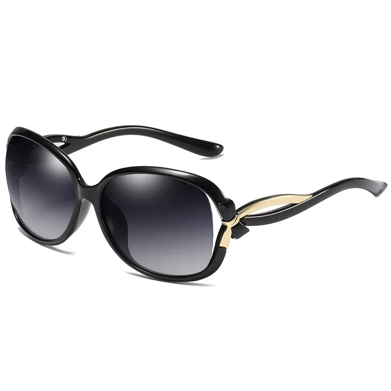 Women's Butterfly Style Polarized UV400 Mirror Driving Travel Sunglasses