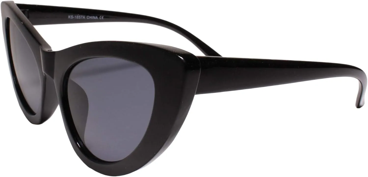 Womens Cat Eye Sunglasses Retro Fashion Classic Vintage Look Shades