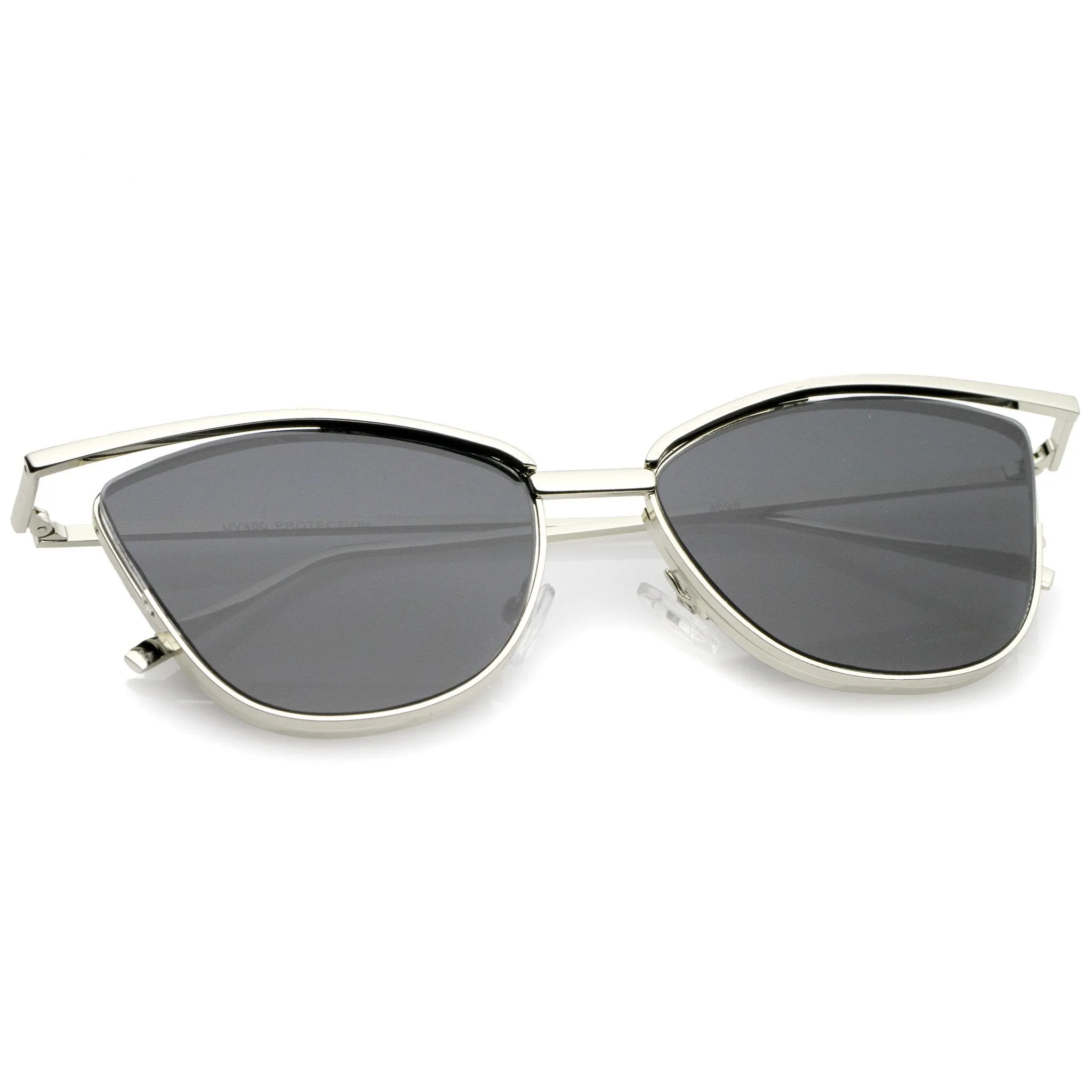 Women's Elegant Laser Cut Cat Eye Sunglasses A903