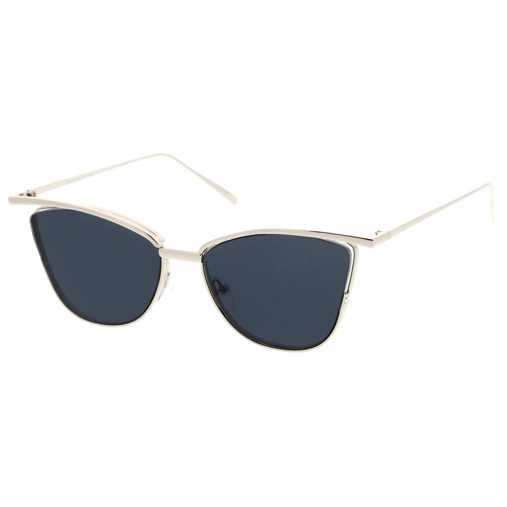 Women's Elegant Laser Cut Cat Eye Sunglasses A903