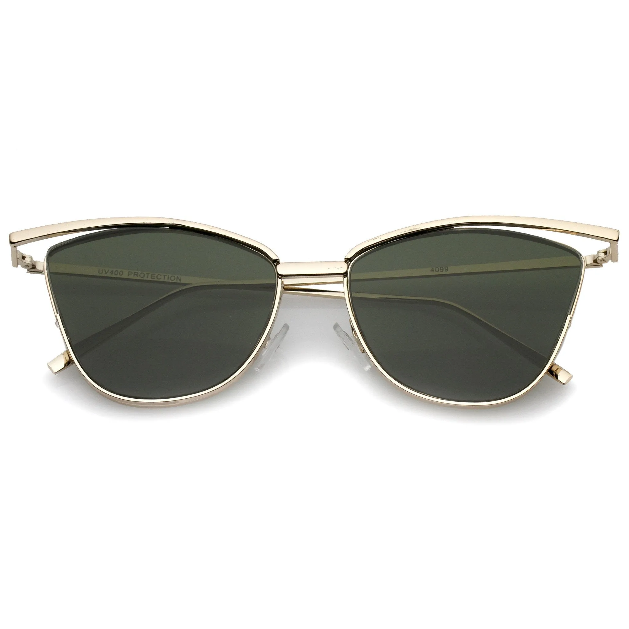 Women's Elegant Laser Cut Cat Eye Sunglasses A903