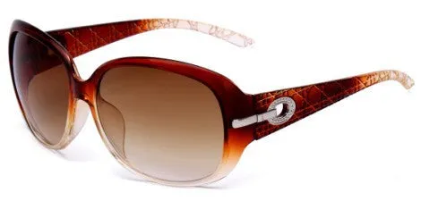 Women's Elegant Sunglasses Fashion Gradient Sunglass Metal Crystal Decoration Sun Glasses For Women Sun Eyewear Brand Designer