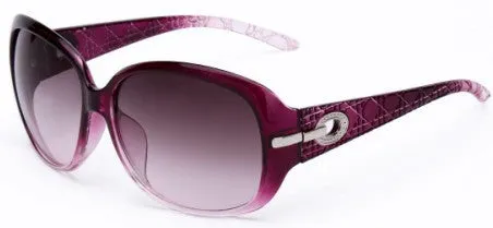 Women's Elegant Sunglasses Fashion Gradient Sunglass Metal Crystal Decoration Sun Glasses For Women Sun Eyewear Brand Designer