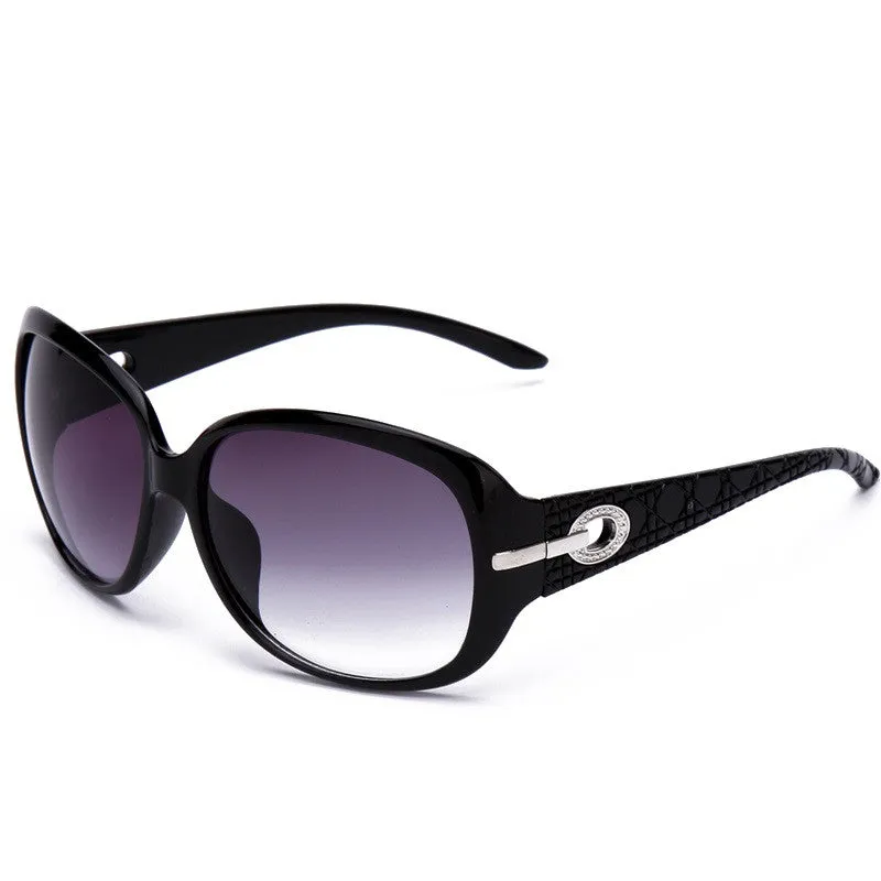 Women's Elegant Sunglasses Fashion Gradient Sunglass Metal Crystal Decoration Sun Glasses For Women Sun Eyewear Brand Designer