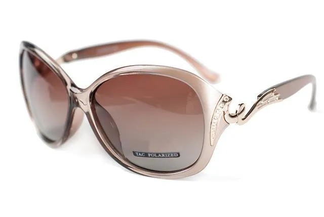 Women's Hot Polarized Fashion Plastic Sunglasses with UV400 Protection
