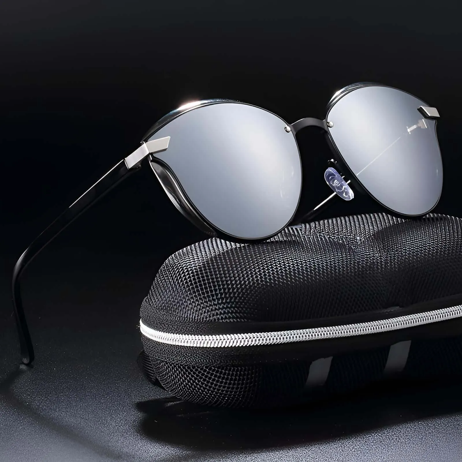 Women's Round Fashion Polarized Sunglasses