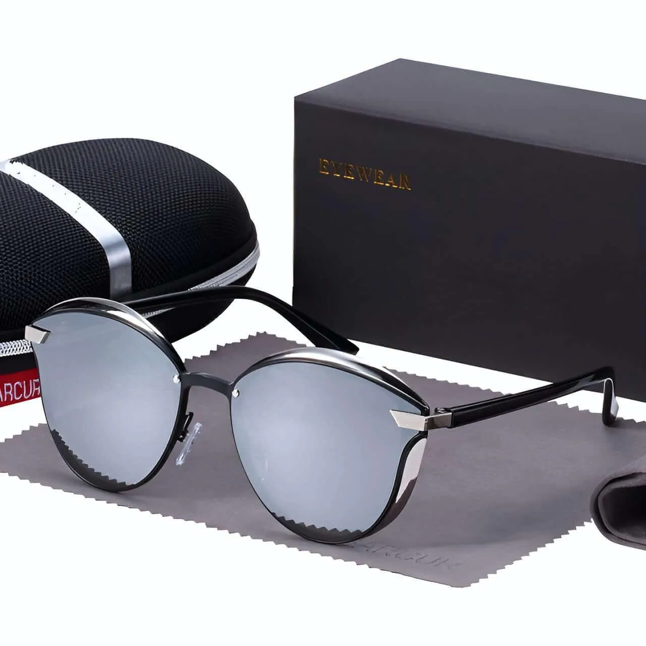 Women's Round Fashion Polarized Sunglasses