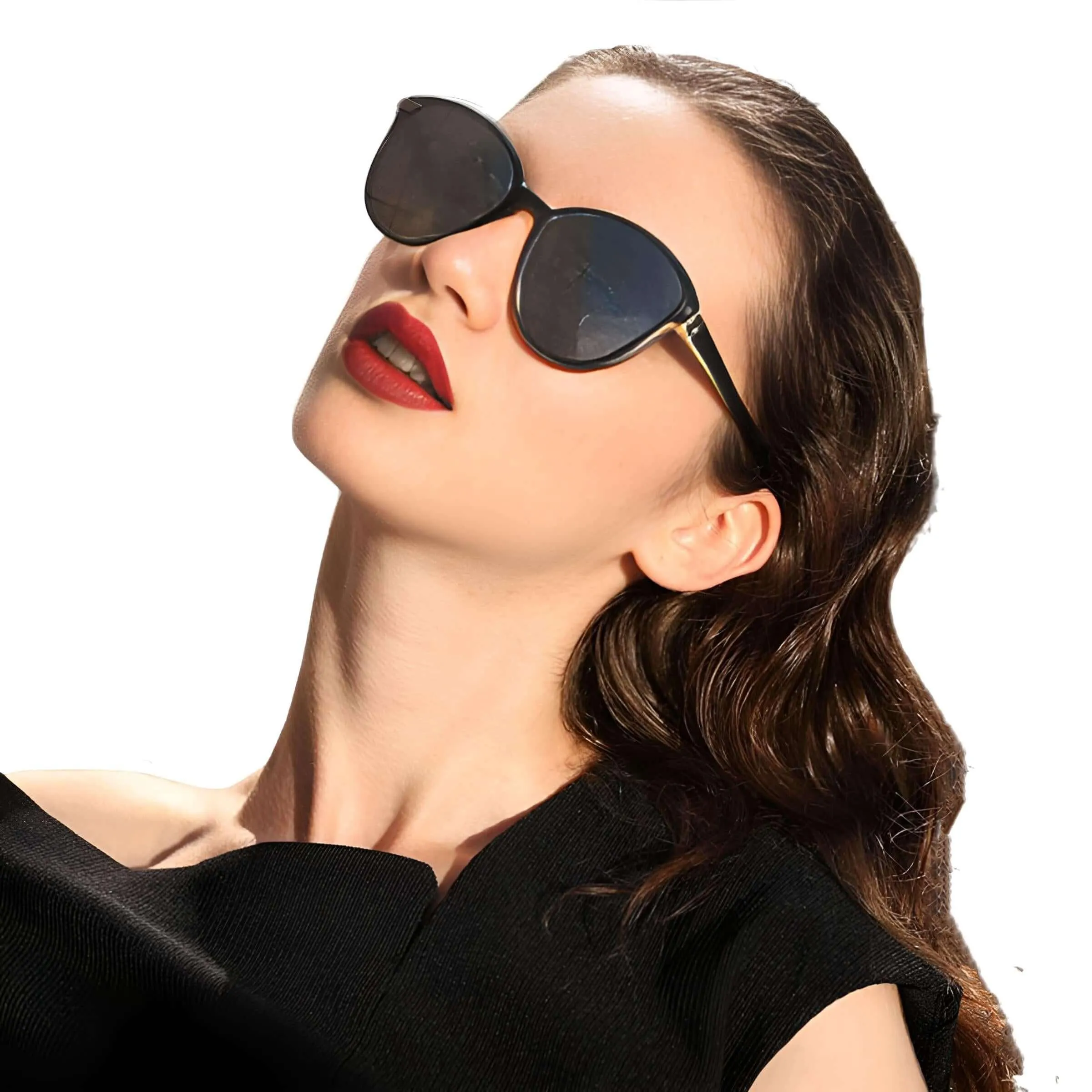 Women's Round Fashion Polarized Sunglasses