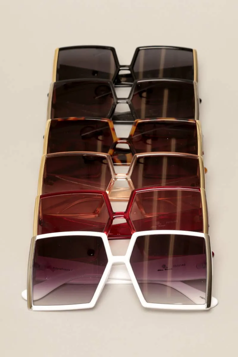 Women's Thick Square Sunglasses